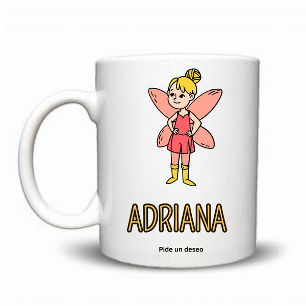 TAZA HADA ROSA