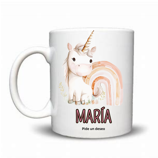 TAZA UNICORNIO ARCOIRIS