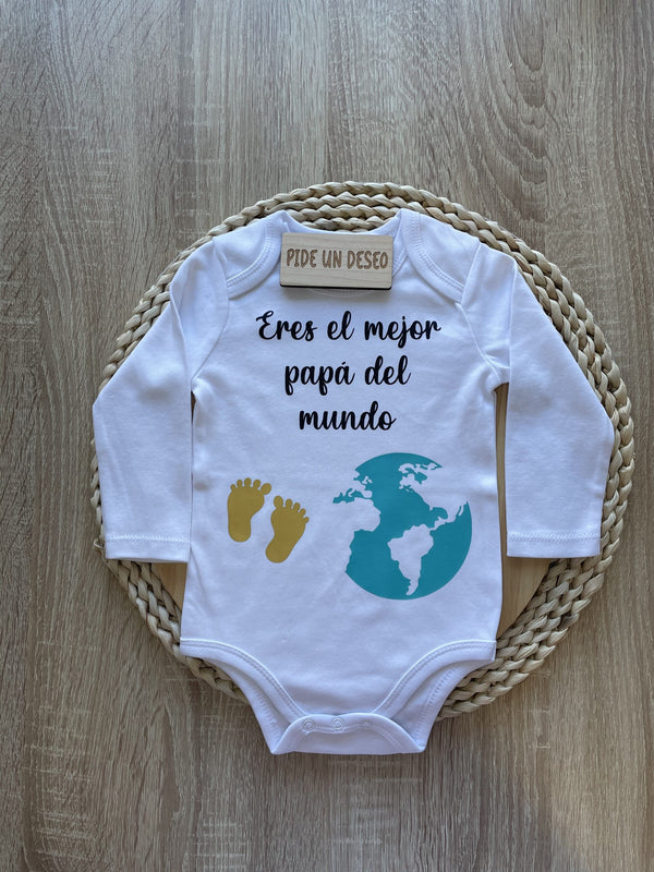 Body personalizado bola del mundo
