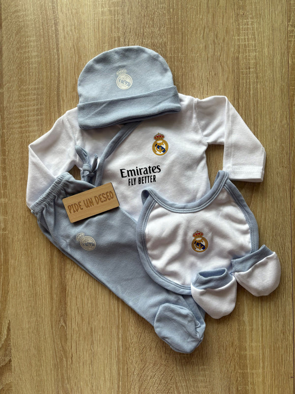 Primera puesta Real Madrid azul