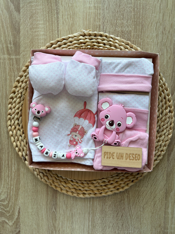 Pack regalo rosa paracaídas