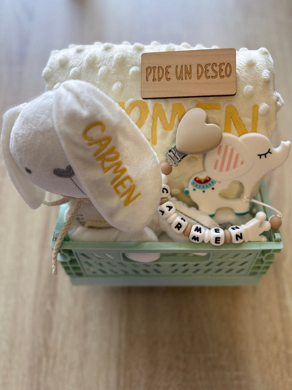 Cesta nacimiento elefante