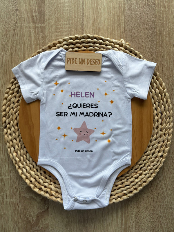 Body personalizado madrina