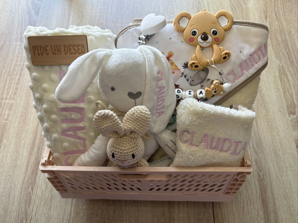 Cesta nacimiento koala beige