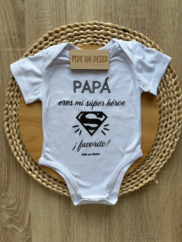 Body día del padre super papá