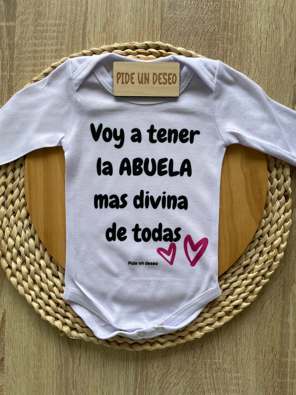 Body personalizado abuela