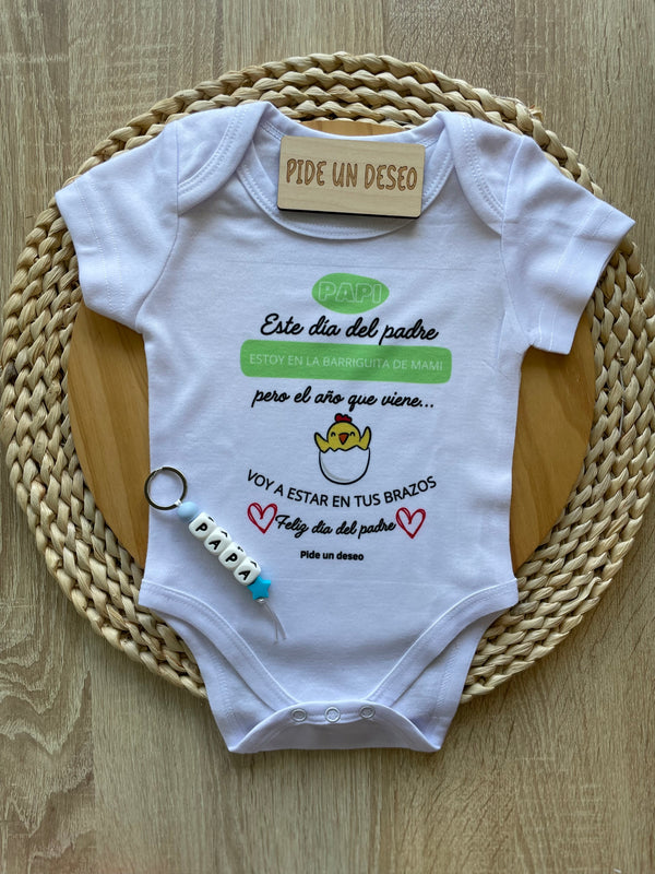Body día del padre pollito