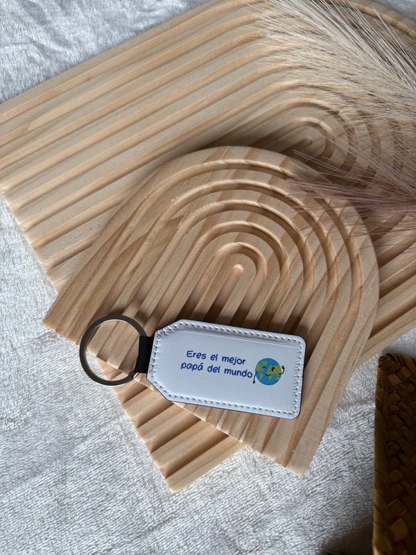 Llavero frase personalizada