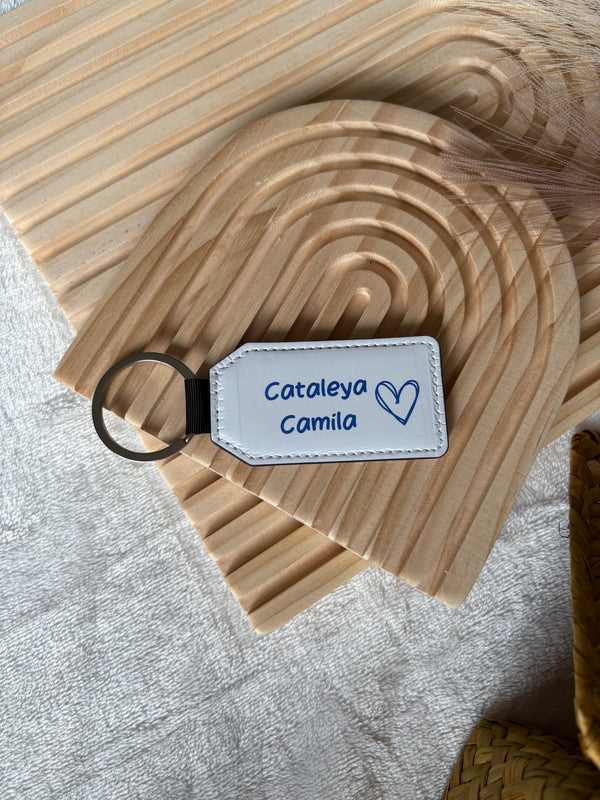 Llavero con nombre personalizado
